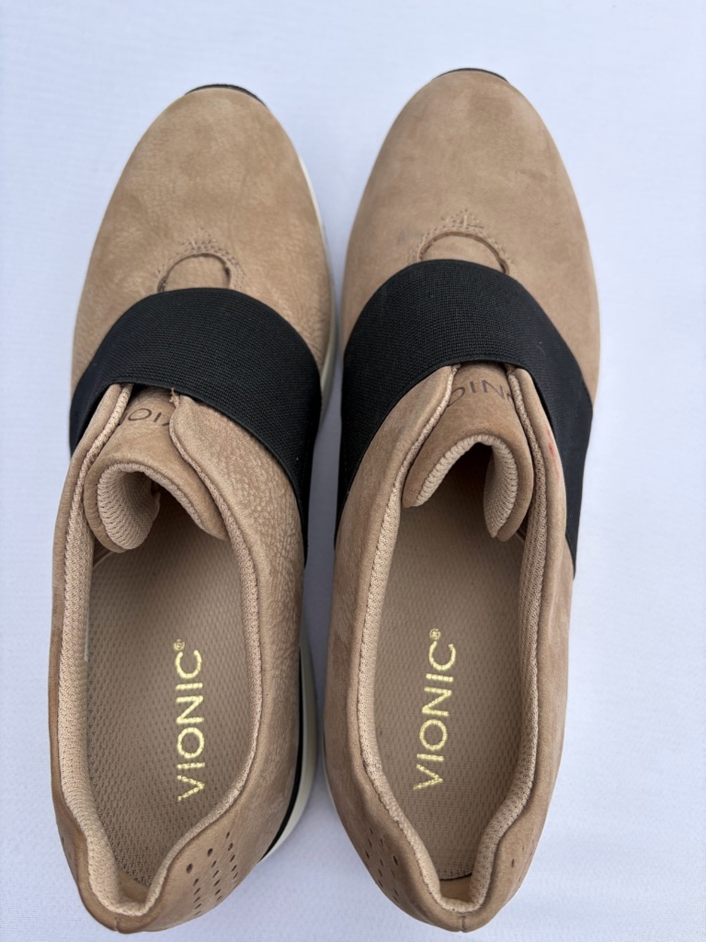 Vionic Women's Taupe Slip-On Sneakers Size 10 - Picture 5 of 5